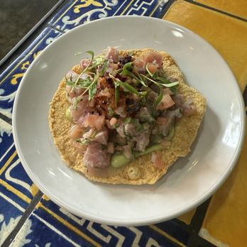 Holbox - Tostada de Jurel - Latin American Near Me - Los Angeles, California Holbox - Tostada de Jurel - Latin American Near Me - Los Angeles, California