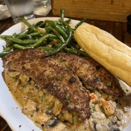 Andouille Crusted Fresh Fish