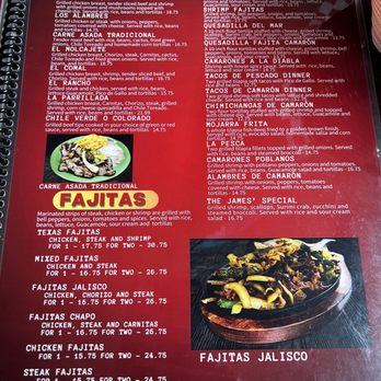 El Cajelito - Menu - Mexican Near Me - Cherokee, North Carolina