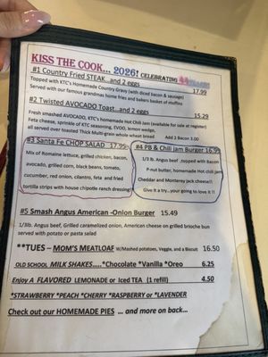 Menu photo 3 Kiss the Cook Restaurant Glendale, AZ