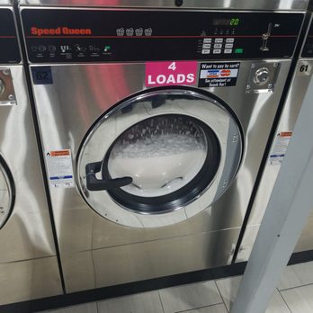 Love Laundry - 4 load washer, $3.25, free dry, cant beat that anywhere - Laundromat Near Me - North Highlands, California