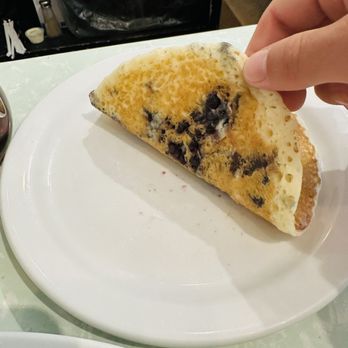 Chestnut Diner - Bottom side of blueberry pancake - Diners Near Me - San Francisco, California