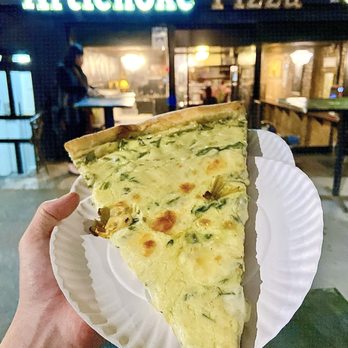 Artichoke Basille's Pizza - Artichoke Slice - Pizza Near Me - New York, New York