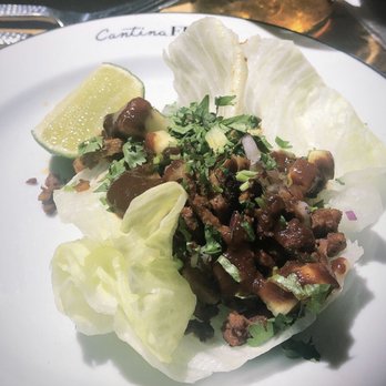 Cantina Frida - Pastor taco lettuce wrap - New Mexican Cuisine Near Me - Beverly Hills, California
