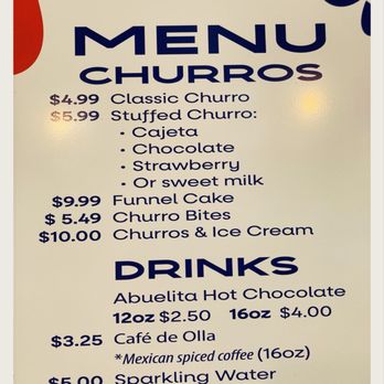 Holy Churro - El Menu. - Ice Cream & Frozen Yogurt Near Me - Los Angeles, California Holy Churro - El Menu. - Ice Cream & Frozen Yogurt Near Me - Los Angeles, California
