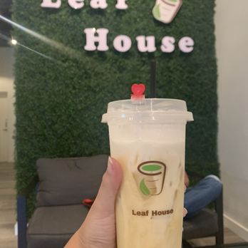 Leaf House - Mango cheese foam tea. So yummy - Bubble Tea Near Me - Cooper City, Florida Leaf House - Mango cheese foam tea. So yummy - Bubble Tea Near Me - Cooper City, Florida