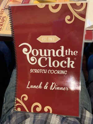 Round The Clock Menu.pdf ROUND THE CLOCK - 66 Photos & 145 Reviews - 909 W Lincoln Hwy ...