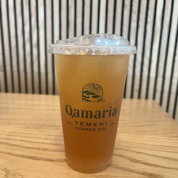 Qamaria Coffee - Wild Peach Tea - Coffee & Tea Near Me - Fullerton, California Qamaria Coffee - Wild Peach Tea - Coffee & Tea Near Me - Fullerton, California