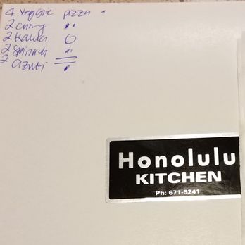 Honolulu Kitchen - Box with written flavor key - Chinese Near Me - Waipahu, Hawaii Honolulu Kitchen - Box with written flavor key - Chinese Near Me - Waipahu, Hawaii