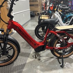 High Voltage Ebikes - My wife's new bike