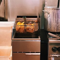 Mamacita's Taqueria - Tortilla chips in fryer