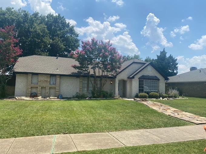 Slide of Bluejay Roofing