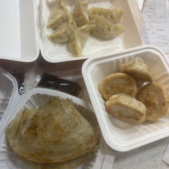 Delicious Dumplings - Green onion pancake, veggie dumplings & pan fried checkin dumplings - Street Vendors Near Me - Toronto, Ontario Delicious Dumplings - Green onion pancake, veggie dumplings & pan fried checkin dumplings - Street Vendors Near Me - Toronto, Ontario