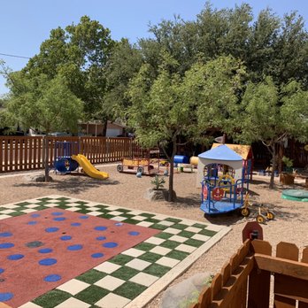 Miss Robin's Day School - Playground area with fun splash pad. - Preschools Near Me - Lubbock, Texas Miss Robin's Day School - Playground area with fun splash pad. - Preschools Near Me - Lubbock, Texas