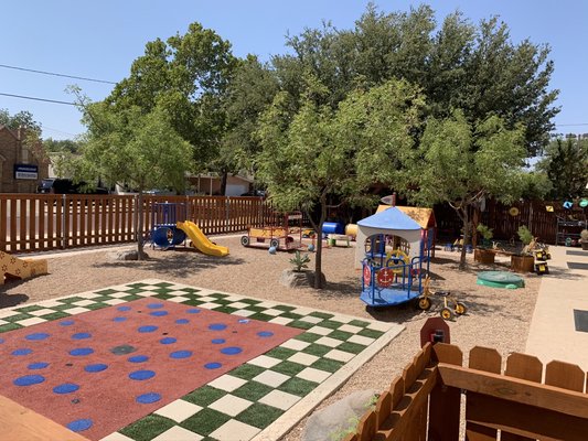 Splash Pad - We added a Splash Pad to our playground. It is great during the hot summer months. All the kids enjoy the splash pad. Splash Pad - We added a Splash Pad to our playground. It is great during the hot summer months. All the kids enjoy the splash pad.