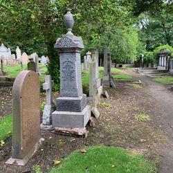 St. Machars Cathedral - Cemetery out back of the cathedral.