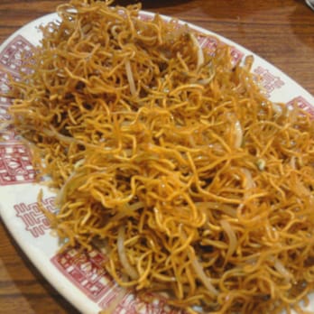 Kon Chau Restaurant - Yummy and crunchy Pan Fried Soy Sauce Noodles! - Dim Sum Near Me - Miami, Florida