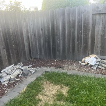 Blackstone Landscape and Design - Trash left for months - Landscaping Near Me