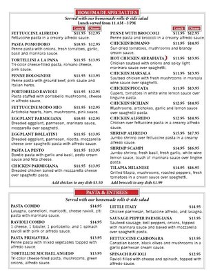 Menu photo 1 Napoli's Carroll, IA