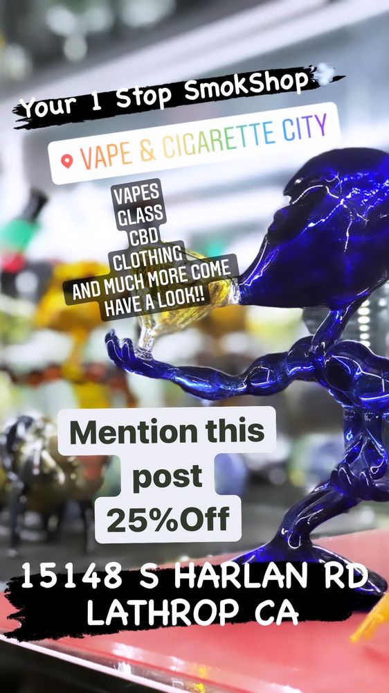 LATHROP VAPE & SMOKE SHOP Updated September 2024 15148 S Harlan Rd, Lathrop, California
