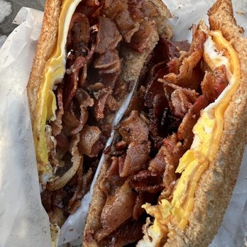 GW Delicatessen - Bacon, egg, and cheese on wheat bread - Delis Near Me - Washington, DC, District of Columbia