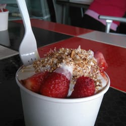 Fresas con Crema - Vasito Mediano de Fresas con Crema
