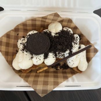 Mingle Mochi & Croffle - Cookie and Cream Croffle - Desserts Near Me - Rosemead, California Mingle Mochi & Croffle - Cookie and Cream Croffle - Desserts Near Me - Rosemead, California