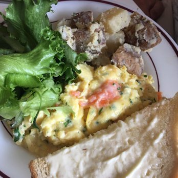 Juliet - Scrambled Eggs ($14) eggs were cooked beautifully! - Cafes Near Me - Somerville, Massachusetts