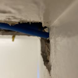 YES! Air Conditioning, Heating, Plumbing and Electric - These pipes used to tuck nicely inside the wall.