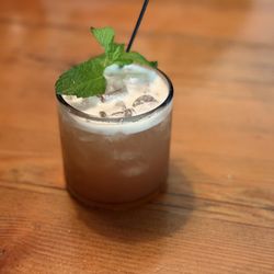 Purple Sage - Pomegranate mocktail
