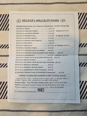 Helena Specialty Pierogies by null