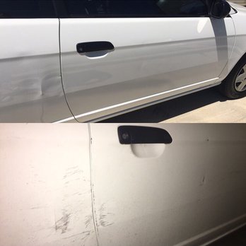 Five Points Car Wash - Before (bottom) and after buff and wax. - Car Wash Near Me - Ventura, California