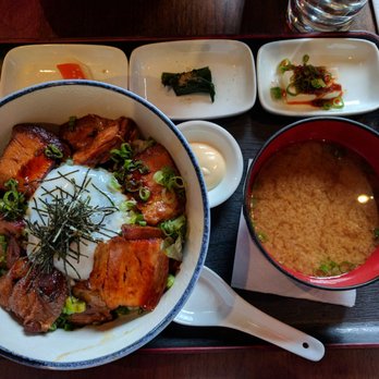 Kingyo Izakaya - Mmmm pork kakuni rice bowl ($12.8) - Japanese Near Me - Toronto, Ontario