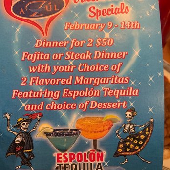 Cocina Azul - Valentines Day Special - New Mexican Cuisine Near Me - Albuquerque, New Mexico