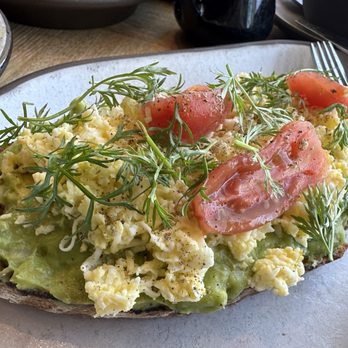 Maximón - Avo toast. Delish and light and fresh! - Latin American Near Me - Baltimore, Maryland