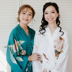 KIM + ONO - Aimi in brittany blue, Peony and Butterfly in white