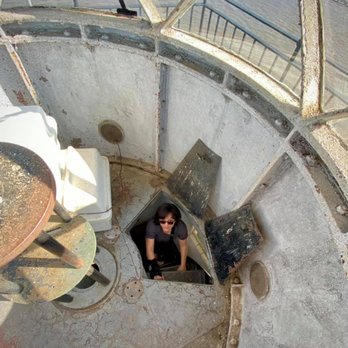 Hudson River Maritime Museum - Emerging into the lighthouse tower top - Museums Near Me - Kingston, New York