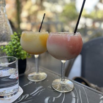 Casa Catrina - Frozen margs - one mango & one strawberry - Mexican Near Me - San Antonio, Texas Casa Catrina - Frozen margs - one mango & one strawberry - Mexican Near Me - San Antonio, Texas