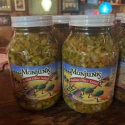 Monjunis Italian Cafe and Grocery - They sell their olive mix