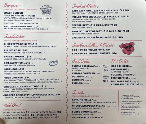 Menu photo 8 Pig Beach BBQ Boston, MA