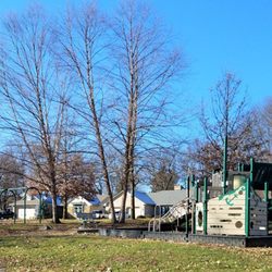 Red Bridge Park - Playground on the hill