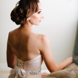 Bridal updo