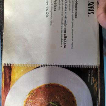 Quattro - Soup menu - Pizza Near Me - Tijuana, BCN