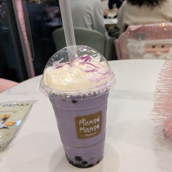 Mango Mango Dessert - pretty ube frappucinno drink with tapioca pearls - Desserts Near Me - Las Vegas, Nevada Mango Mango Dessert - pretty ube frappucinno drink with tapioca pearls - Desserts Near Me - Las Vegas, Nevada