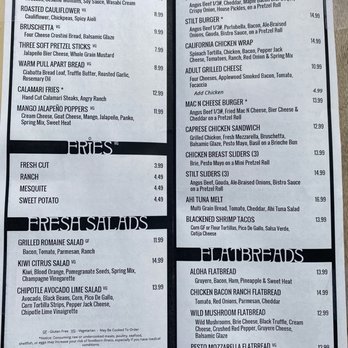 Stilt House - Menu - Gastropubs Near Me - Cedarburg, Wisconsin