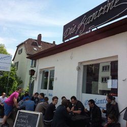 Die Kantine - Outside dining.