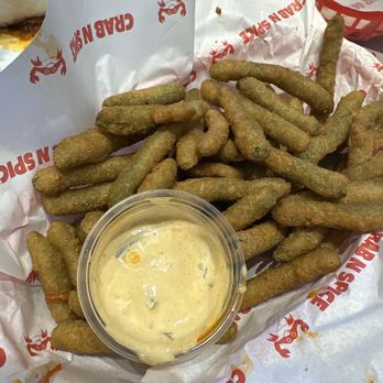Crab N Spice - Fried Green beans! - Seafood Near Me - Carson, California