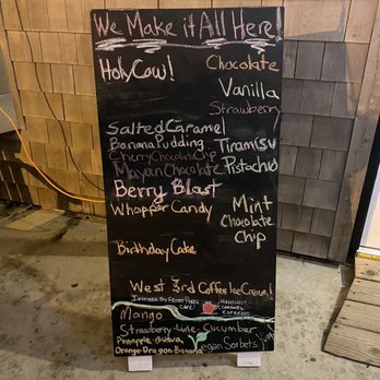 Holy Cow Creamery - Sign outside. - Ice Cream & Frozen Yogurt Near Me - Kill Devil Hills, North Carolina Holy Cow Creamery - Sign outside. - Ice Cream & Frozen Yogurt Near Me - Kill Devil Hills, North Carolina