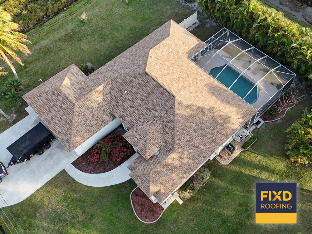 Slide of FIXD Roofing