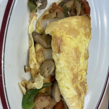 Huddle House - Garden Omelet - Breakfast & Brunch Near Me - Cuthbert, Georgia Huddle House - Garden Omelet - Breakfast & Brunch Near Me - Cuthbert, Georgia